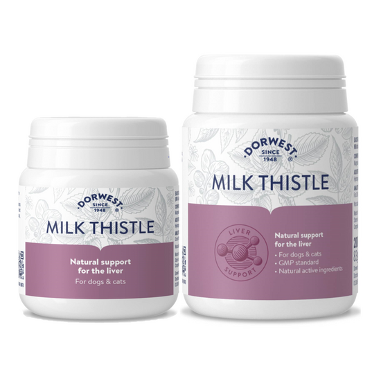 DORWEST Milk Thistle Liver Function Support for Dogs and Cats 3827
