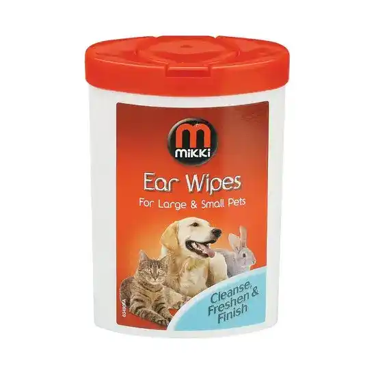 Mikki Ear Wipes for Large & Small Pets 1497