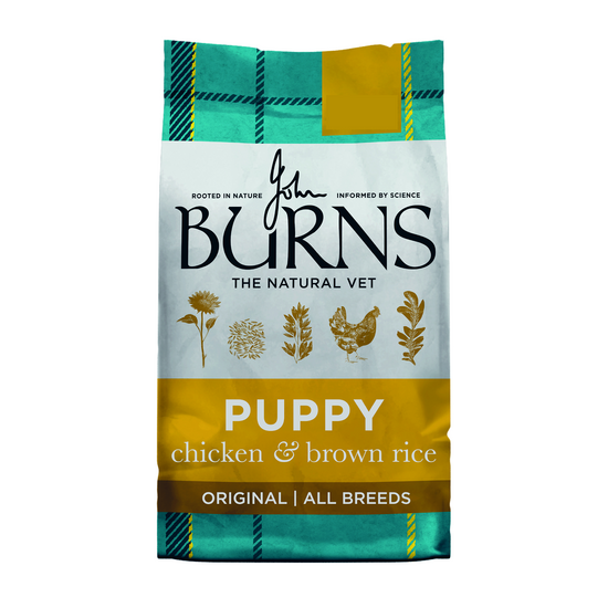 Burns Original Puppy & Junior Dry Dog Food with Chicken & Rice 9401