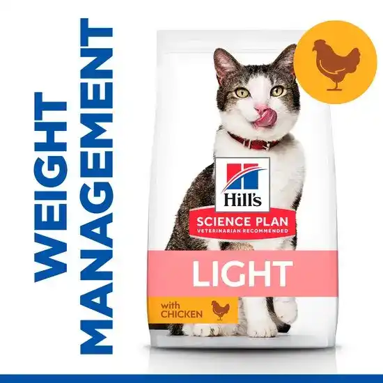 Hill's SCIENCE PLAN Mature Adult Light Dry Cat Food with Chicken 2377
