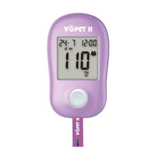 VQPET H Blood Glucose Monitoring System Glucose Meter for Dogs