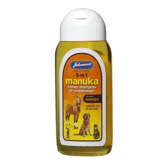 Johnson's Veterinary Manuka Honey Shampoo & Conditioner for Dogs