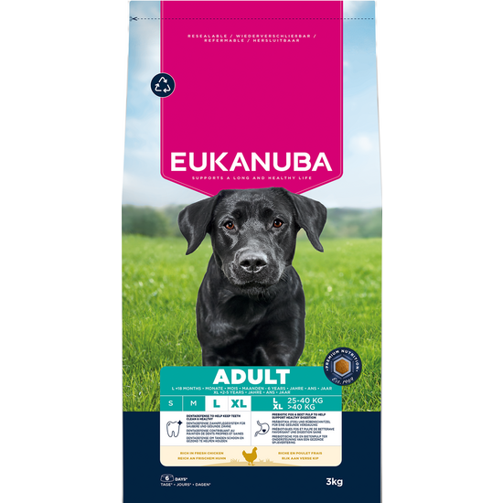 Eukanuba Adult Large Breed Chicken Dry Dog Food 16332