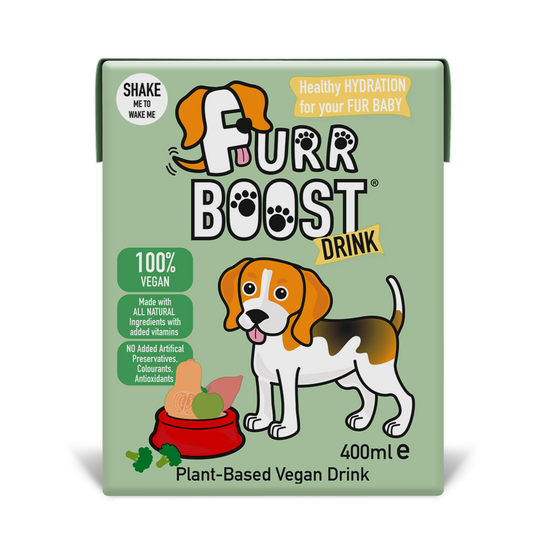 Furr Boost Hydration Drink for Dogs Plant Based Vegan 400ml 17689