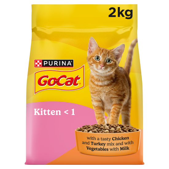 Purina Go-Cat Kitten Dry Food with Tasty Chicken