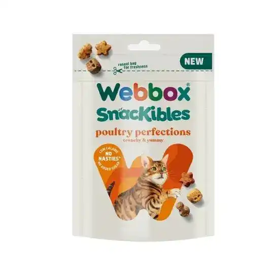 Webbox Snackibles Poultry Perfections Cat Treats 21090