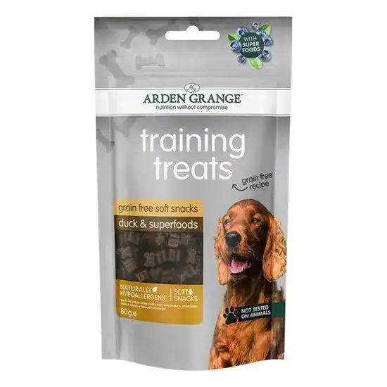 Arden Grange Training Treats Grain Free Duck and Superfoods 3 x 80g 17792