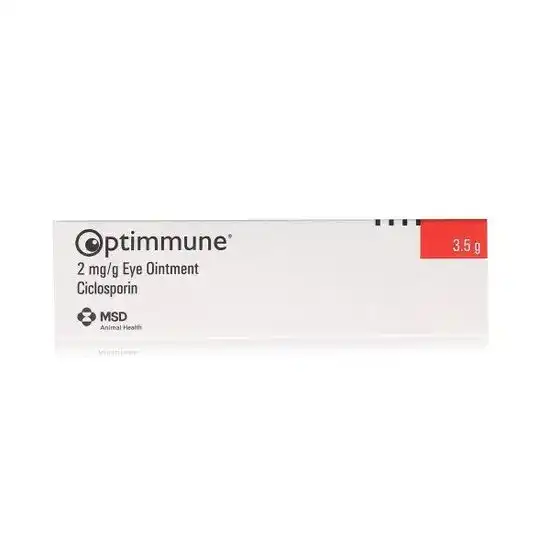Optimmune Eye Ointment for Dogs 2mg/g 902