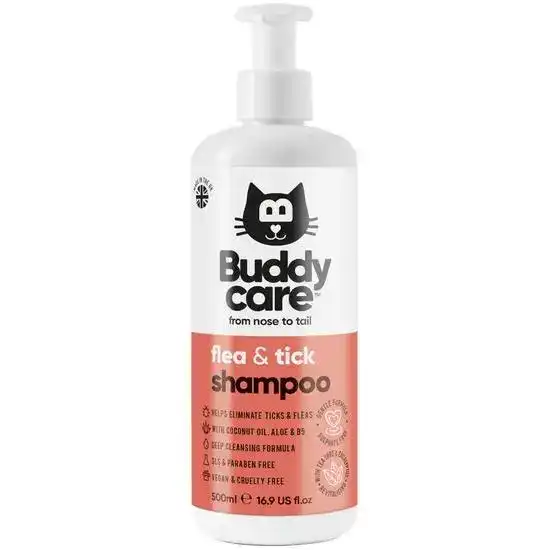 Buddycare Flea & Tick Cat Shampoo 19401