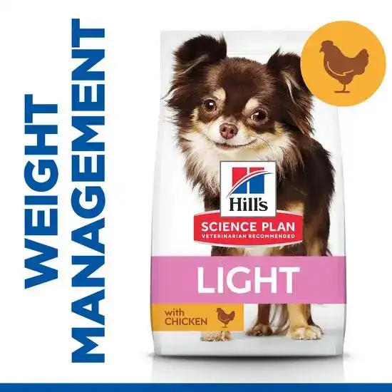 Hill's SCIENCE PLAN Small & Mini Breed Adult Light Dry Dog Food with Chicken 3652