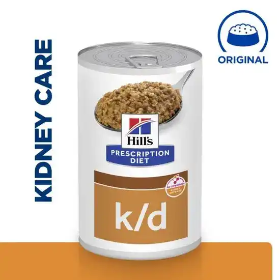 Hill's Prescription Diet k/d Kidney Care Wet Dog Food Original Flavour 12 x 350g 16669