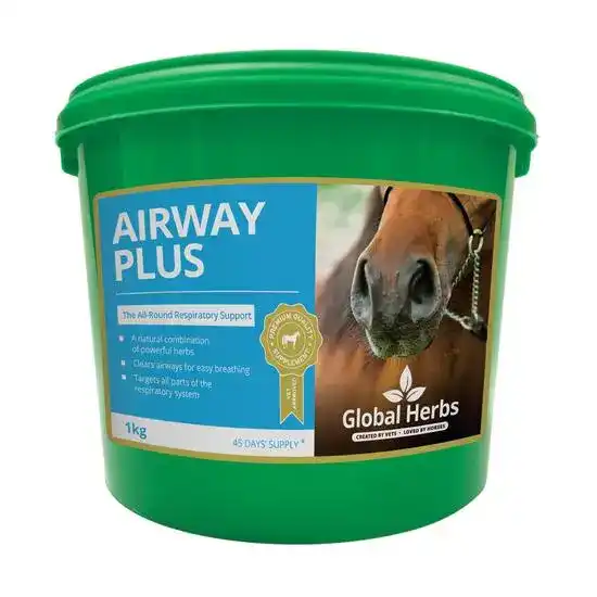 Global Herbs Airway Plus Horse Respiratory Supplement Powder 19727