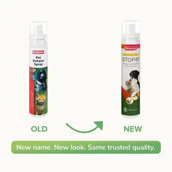 Beaphar Stop It Pet Behave Spray for Cats & Dogs 16679