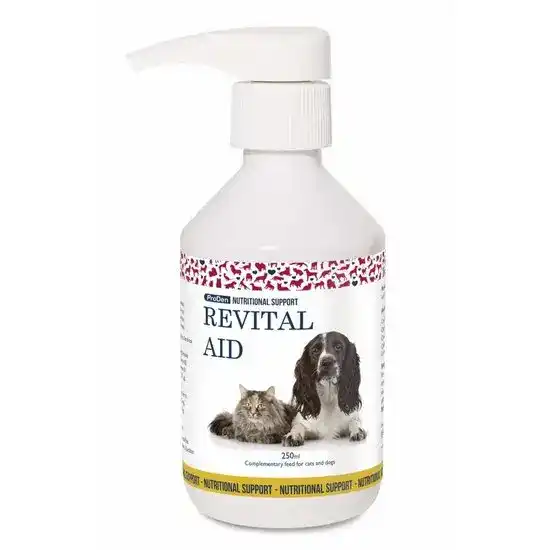 NutriScience Revital Aid Nutritional Supplement for Dogs & Cats 250ml Bottle 1390