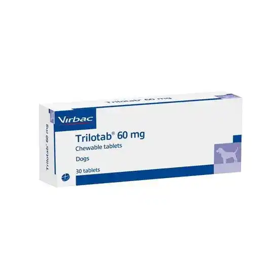Trilotab Chewable Tablets for Dogs 60mg 18186