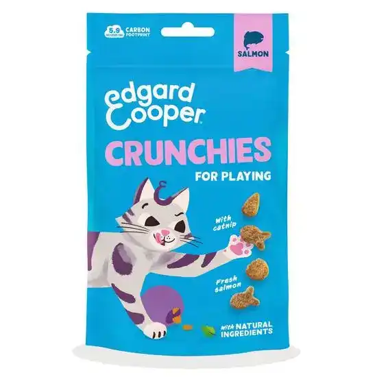 Edgard & Cooper Crunchies Natural Cat Treats Salmon 21071