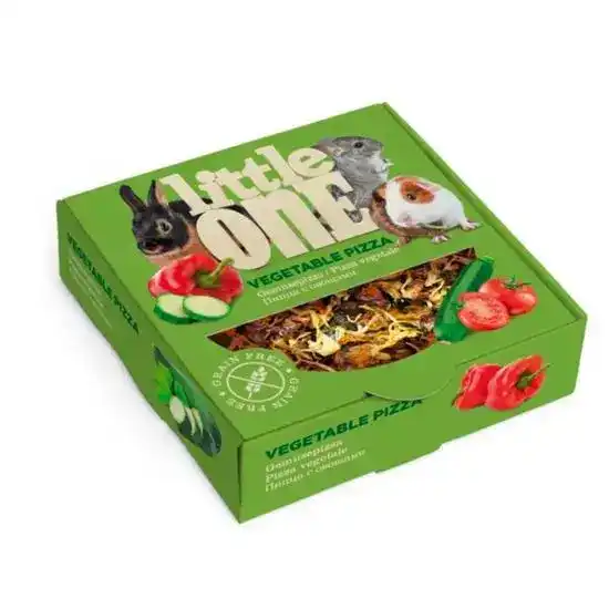 Little One Vegetable Pizza Treat for Small Mammals 1 Piece 18202