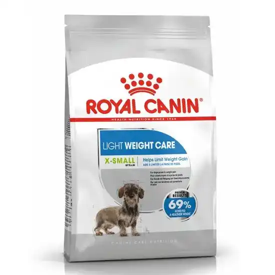 ROYAL CANIN X-Small Breed Adult Light Weight Care Dry Dog Food 17317