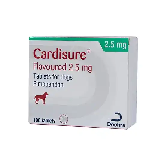 Cardisure Flavoured Tablets for Dogs 2.5mg 2972