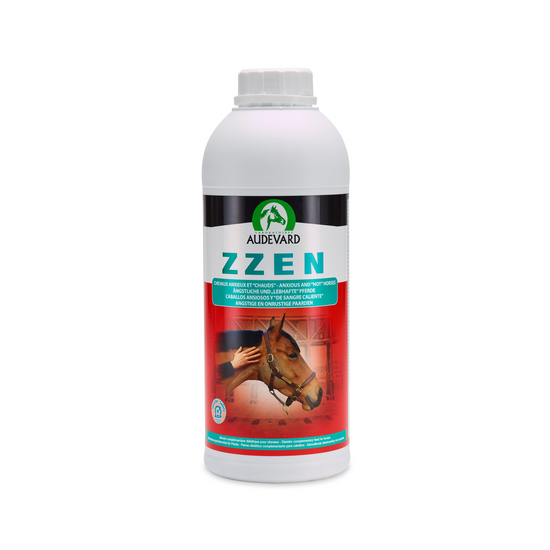 Audevard Zzen Anxious Behaviour Nutritional Support Liquid for Horses 1 Litre Bottle 11549