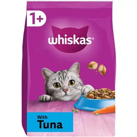 Whiskas 1+ Adult Complete Dry Cat Food with Tuna 18049