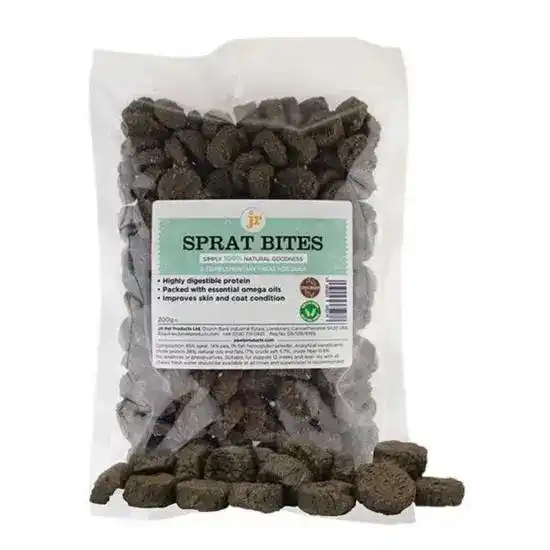 JR Pet Products Sprat Bite Treats for Dogs 1 x 200g 18869