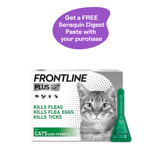 FRONTLINE PLUS Spot-On Flea and Tick Treatment for Cats (over 1kg) 9982