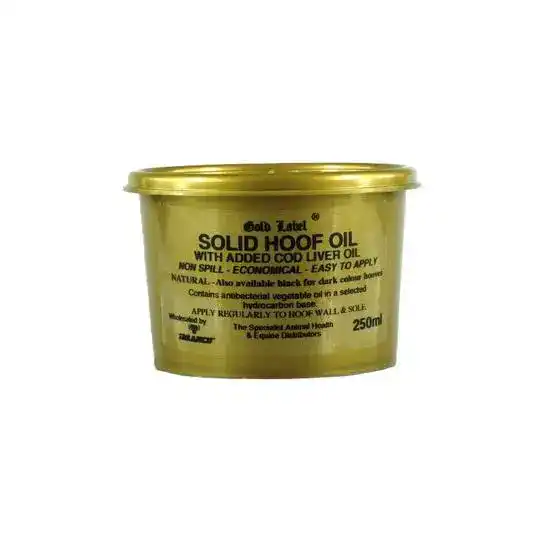 Gold Label Solid Hoof Oil for Horses 19845
