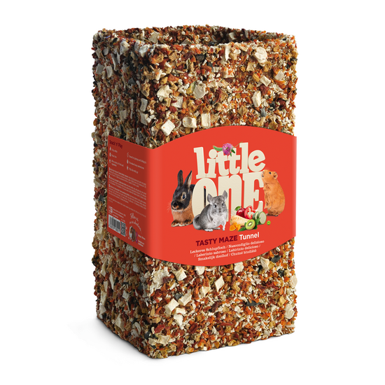 Little One Large Tasty Maze Tunnel Treat for Small Herbivores 1 Piece 18206