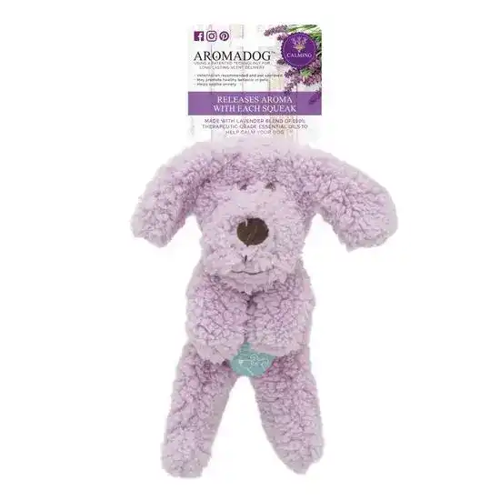 Aromadog Calm Fleece Flattie Dog Toy 18470