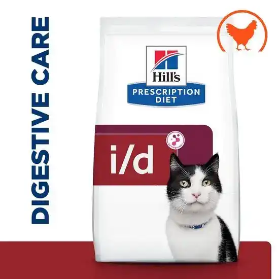 Hill's PRESCRIPTION DIET i/d Digestive Care Dry Cat Food with Chicken 1226