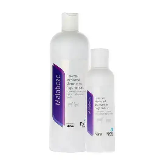 Malabeze Universal Anti-Bacterial & Anti-Fungal Medicated Shampoo for Cats & Dogs 10455