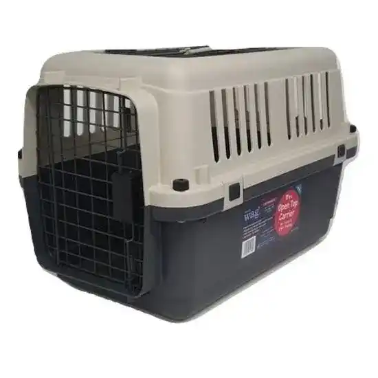Henry Wag Open Top Travel Kennel Cat and Small Dog Carrier 18922