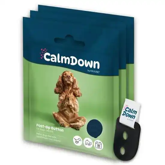 KRUUSE CalmDown 3 Multiuse Pheromone-Infused Buttons for Dogs 21016