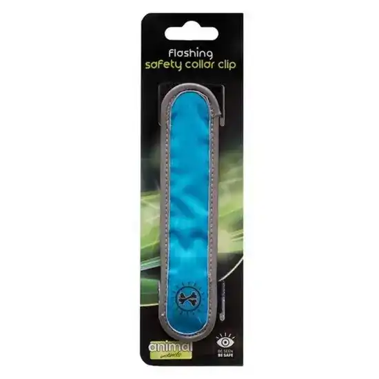 Animal Instincts Flashing Safety Collar Clip for Dogs 17724