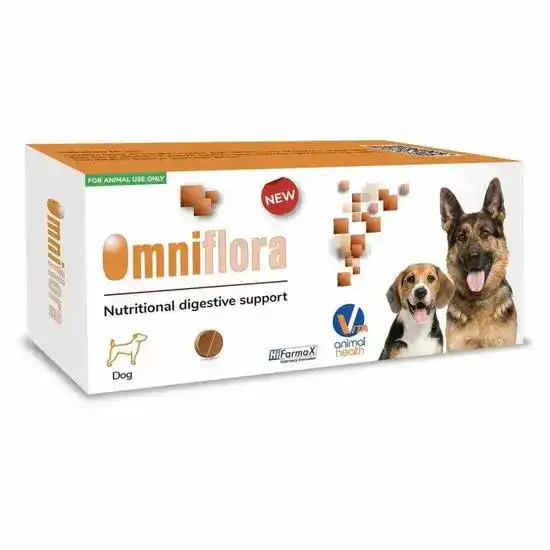 Omniflora Digestive Support Supplement Tablets for Dogs 18453