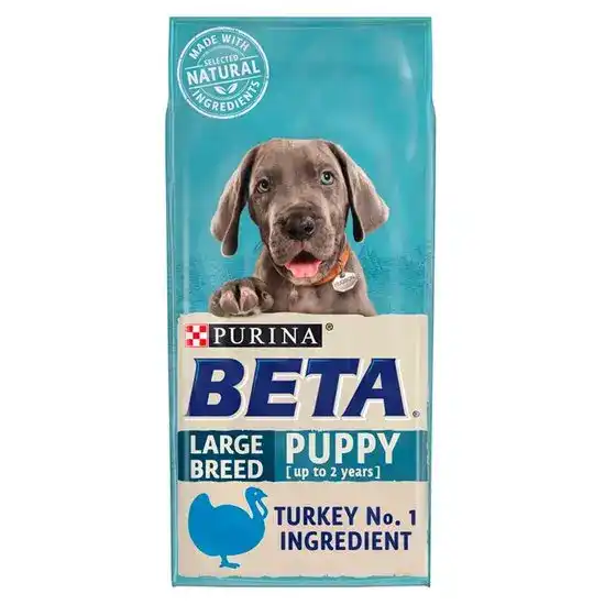 PURINA BETA Large Breed Puppy <2 Dry Dog Food with Turkey 2195