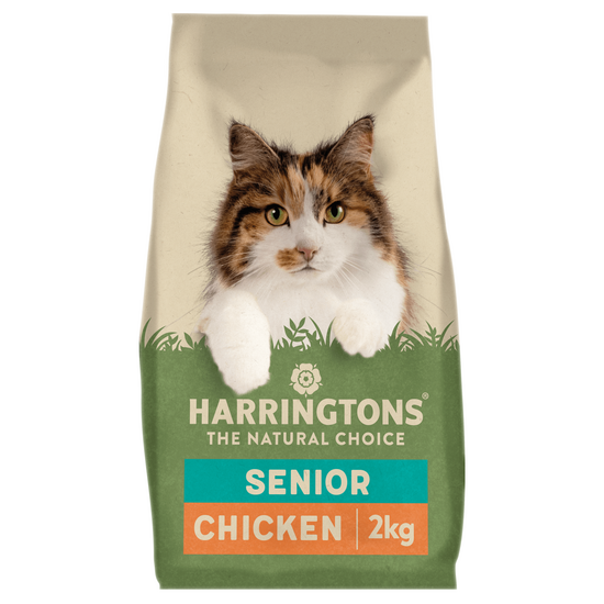 Harringtons Senior Dry Cat Food Chicken 2kg 18071