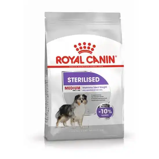 ROYAL CANIN Medium Breed Adult Sterilised Dry Dog Food 17352