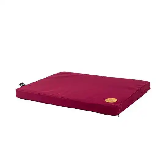 Ancol Sleepy Paws Waterproof Flat Pad Dog Bed Burgundy 19094