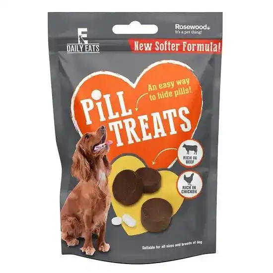 Rosewood Daily Eats Pill Treats for Dogs 1 x 80g 18234