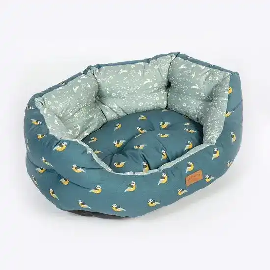 FatFace Deluxe Slumber Dog Bed Flying Birds 16370