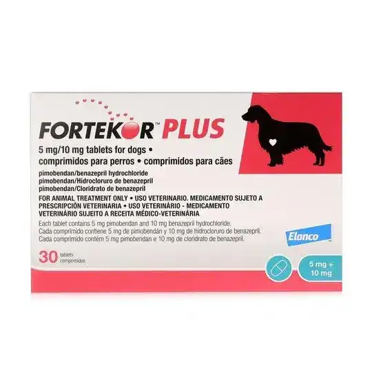 Fortekor PLUS Tablets for Dogs 5mg/10mg 10176