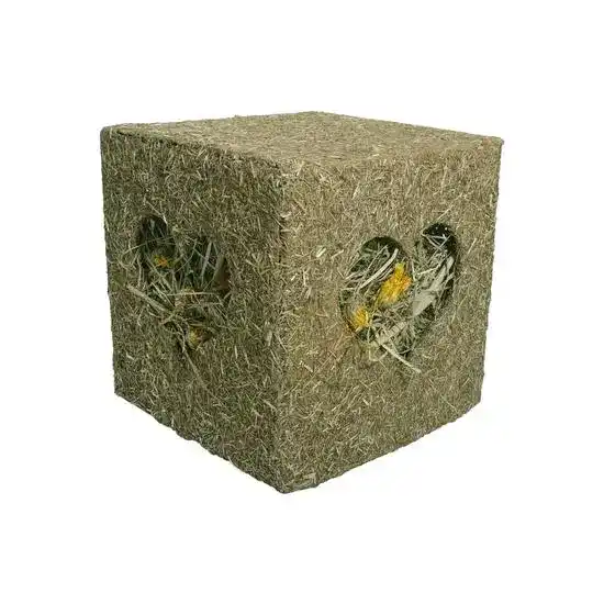 Rosewood Naturals I Love Hay Cube Small Animal Treat 1 Piece 19788