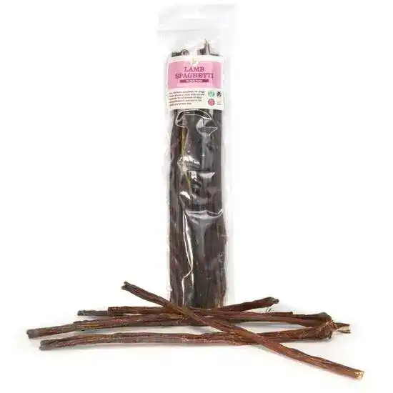 JR Pet Products Lamb Spaghetti Treats for Dogs 100g 19448