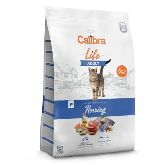 Calibra Cat Life Adult Dry Cat Food with Herring 15725