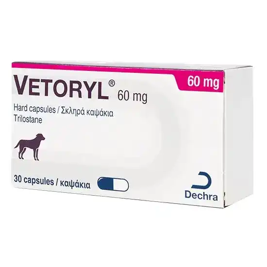 Vetoryl Hard Capsules for Dogs 60mg 3100
