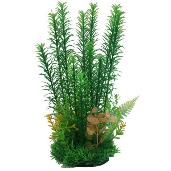 Betta Choice Green and Yellow Combi Plastic Aquarium Plant 20289