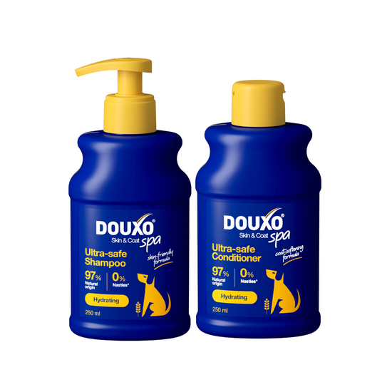 DOUXO Skin and Coat Spa Oatmeal Bundle: Shampoo and Conditioner 20781