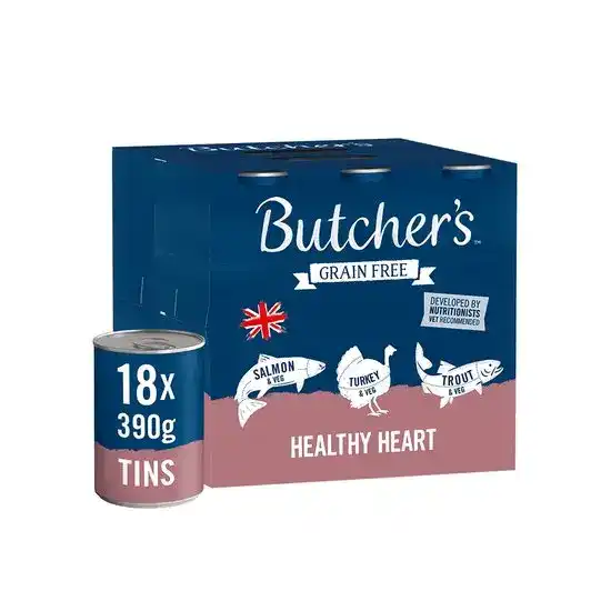 Butcher's Grain-Free Healthy Heart Wet Dog Food Multipack with Salmon